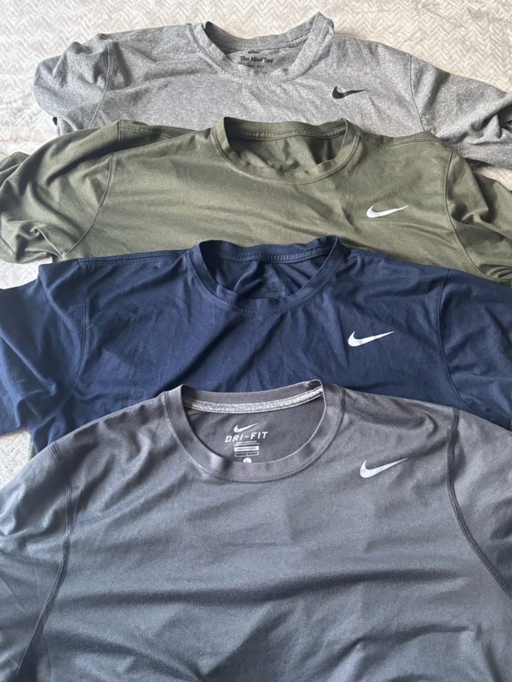 Lot of 4 Nike Men’s Dri Fit Shirts